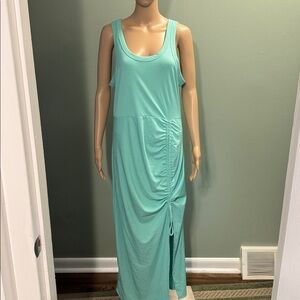 Sleeveless Teal Maxi Dress size 1XL